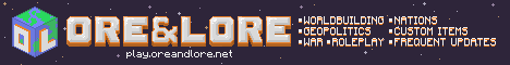 banner for Ore & Lore server