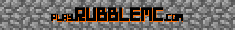 banner for RubbleMC server