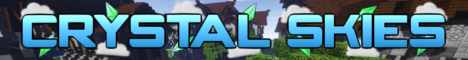 banner for Crystal Skies server