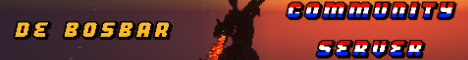 banner for De Bosbar - Community Server server