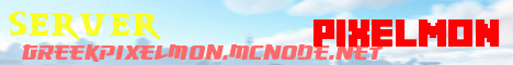 banner for GreekPixelmon Survival server