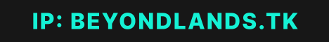 banner for BeyondLands server