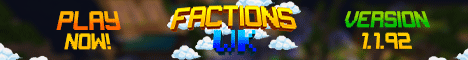 banner for FactionsWK server