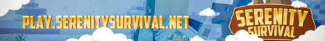 banner for Serenity Survival server