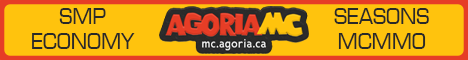banner for AgoriaMC 1.20.1 server