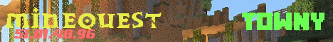 banner for MineQuest server