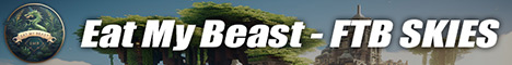 banner for Eat My Beast - FTB: Skies server