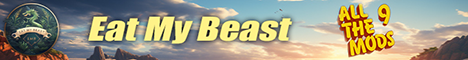 banner for Eat My Beast - All The Mods 9 server