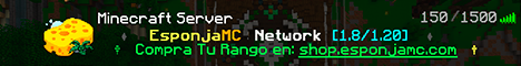 banner for EsponjaMC Network server