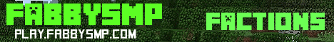 banner for FabbySMP server