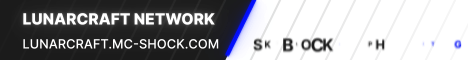 banner for Lunarcraft Network server
