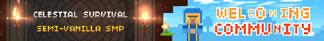 banner for Celestial Survival server