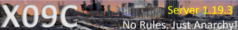 banner for x09c.org server