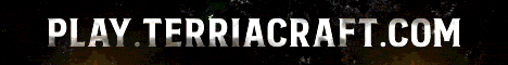 banner for TerriaCraft server