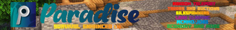 banner for ParadiseSMP Survival Enhanced server
