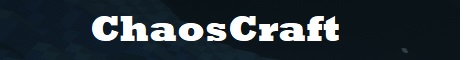 banner for ChaosCraft server