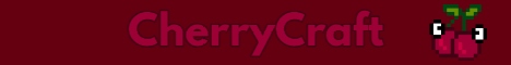 banner for CherryCraft server