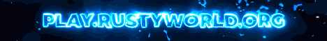 banner for RustyWorld.Org server