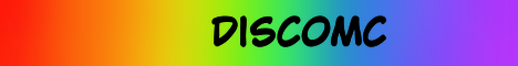 banner for DiscoMC server