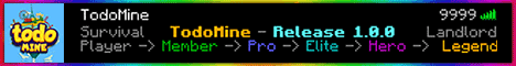 banner for TodoMine server