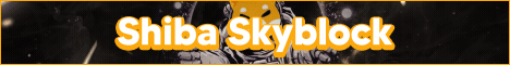 banner for Shiba SkyBlock server