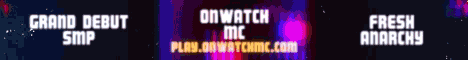 banner for OnWatch server