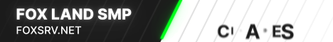 banner for FoxLand SMP server