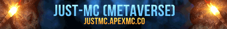 banner for Just-MC (Australia) server