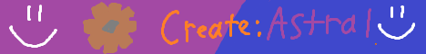 banner for Create Astral server