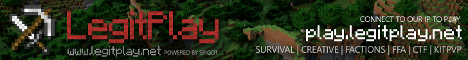 banner for LegitPlay server