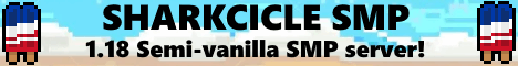 banner for Sharkcicle SMP server