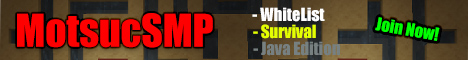 banner for MotsucSMP server