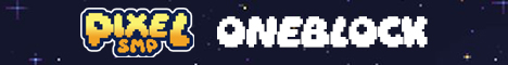 banner for PixelSMP server