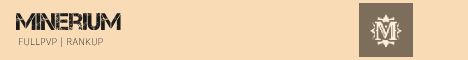 banner for Minerium server