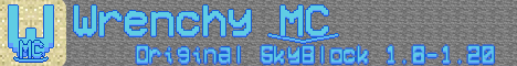 banner for WrenchyMC server