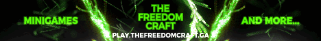 banner for The Freedom Craft server