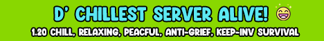 banner for JustChillMC server