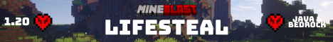 banner for MineBlast server