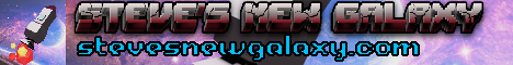 banner for Steves New Galaxy server