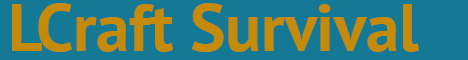 banner for LCraft Survival server