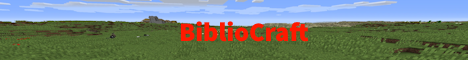 banner for BiblioCraft server