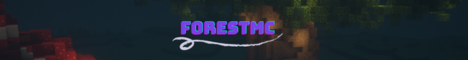 banner for ForestMC server