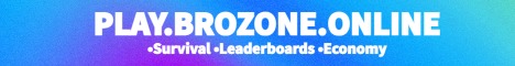 banner for The BroZone server