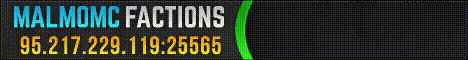 banner for MalmoMC Factions server