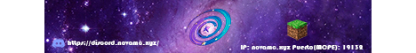 banner for NovaMC Network server