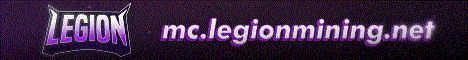 banner for Legion Mining server