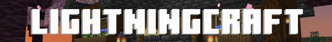 banner for LightningCraft server