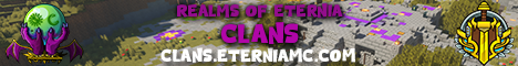 banner for EterniaMC server