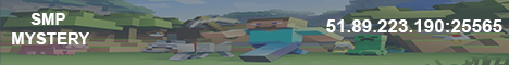 banner for SMP Mystery server