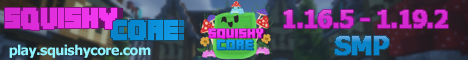 banner for SquishyCore server
